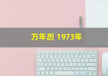 万年历 1973年